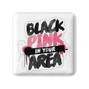 مگنت مربعی گروه بلک پینک Black Pink
