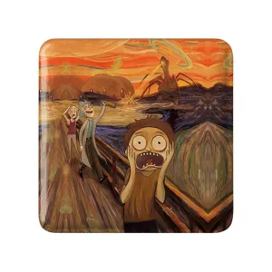 مگنت مربعی ریک و مورتی Rick and Morty