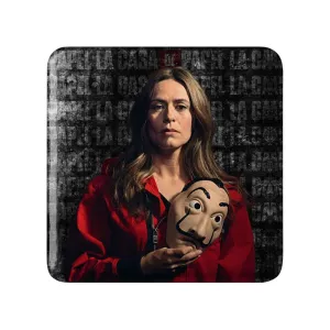 مگنت مربعی راکل موریو سریال Money Heist