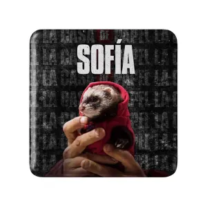 مگنت مربعی سوفیا سریال Money Heist