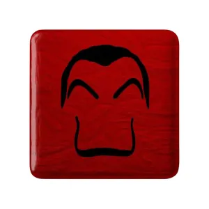 مگنت مربعی سریال Money Heist
