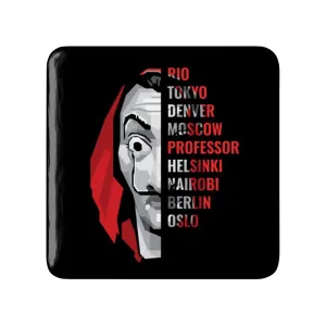 مگنت مربعی سریال Money Heist