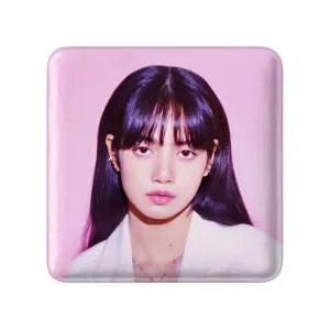 مگنت مربعی لیسا گروه بلک پینک Black Pink