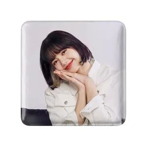 مگنت مربعی لیسا گروه بلک پینک Black Pink