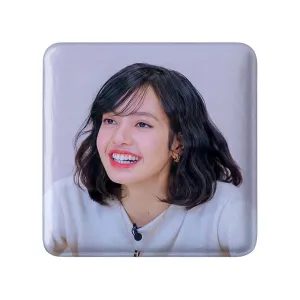 مگنت مربعی لیسا گروه بلک پینک Black Pink