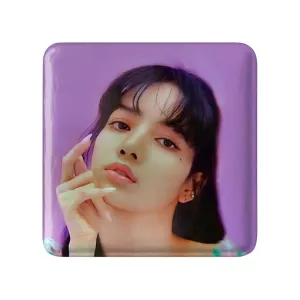 مگنت مربعی لیسا گروه بلک پینک Black Pink