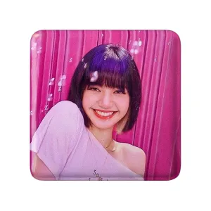 مگنت مربعی لیسا گروه بلک پینک Black Pink