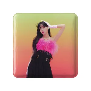 مگنت مربعی لیسا گروه بلک پینک Black Pink