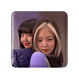 مگنت مربعی گروه بلک پینک Black Pink