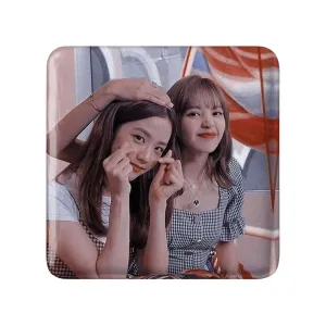 مگنت مربعی گروه بلک پینک Black Pink
