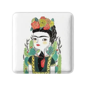 مگنت مربعی فریدا کالو Frida Kahlo