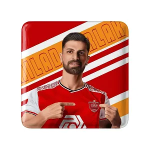 مگنت مربعی میلاد سرلک پرسپولیس