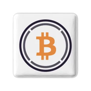 مگنت مربعی ارز دیجیتال بیت کوین