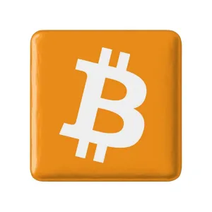 مگنت مربعی ارز دیجیتال بیت کوین