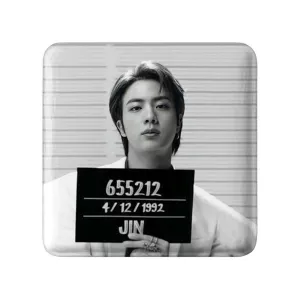 مگنت مربعی جین Jin گروه بی تی اس BTS
