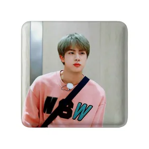 مگنت مربعی جین Jin گروه بی تی اس BTS