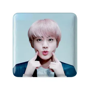 مگنت مربعی جین Jin گروه بی تی اس BTS