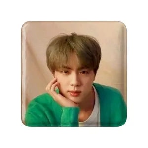 مگنت مربعی جین Jin گروه بی تی اس BTS