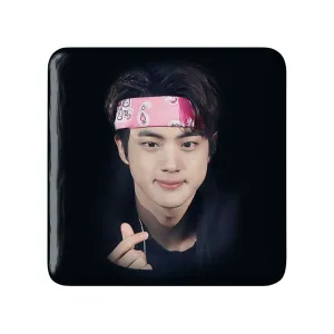 مگنت مربعی جین Jin گروه بی تی اس BTS
