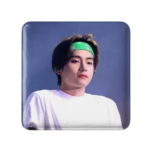 مگنت مربعی تهیونگ وی Teahyung گروه بی تی اس BTS