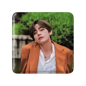 مگنت مربعی تهیونگ وی Teahyung گروه بی تی اس BTS