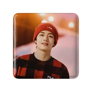 مگنت مربعی تهیونگ وی Teahyung گروه بی تی اس BTS