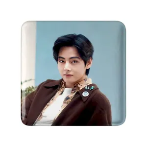 مگنت مربعی تهیونگ وی Teahyung گروه بی تی اس BTS