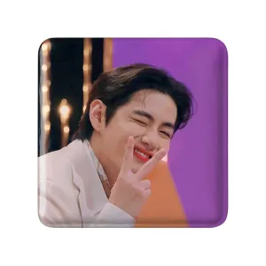 مگنت مربعی تهیونگ وی Teahyung گروه بی تی اس BTS