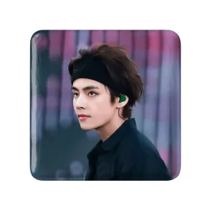 مگنت مربعی تهیونگ وی Teahyung گروه بی تی اس BTS