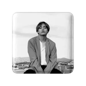 مگنت مربعی تهیونگ وی Teahyung گروه بی تی اس BTS