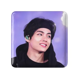 مگنت مربعی تهیونگ وی Teahyung گروه بی تی اس BTS