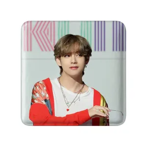 مگنت مربعی تهیونگ وی Teahyung گروه بی تی اس BTS