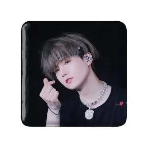 مگنت مربعی شوگا Suga گروه بی تی اس BTS