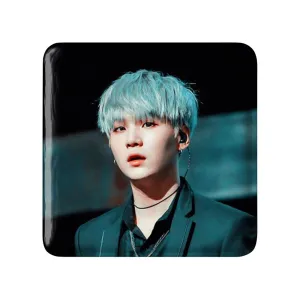 مگنت مربعی شوگا Suga گروه بی تی اس BTS