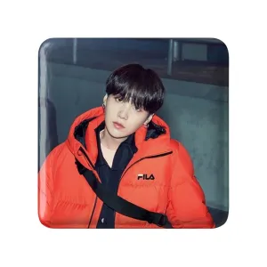 مگنت مربعی شوگا Suga گروه بی تی اس BTS