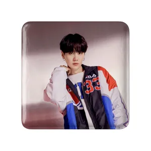 مگنت مربعی شوگا Suga گروه بی تی اس BTS