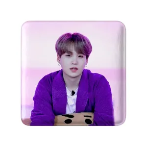 مگنت مربعی شوگا Suga گروه بی تی اس BTS