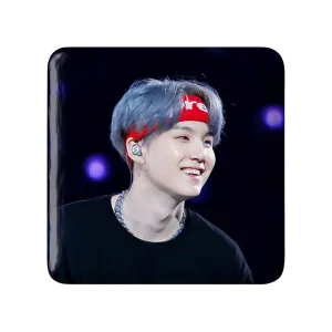 مگنت مربعی شوگا Suga گروه بی تی اس BTS