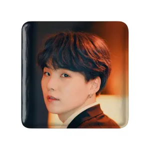 مگنت مربعی شوگا Suga گروه بی تی اس BTS