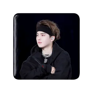 مگنت مربعی شوگا Suga گروه بی تی اس BTS