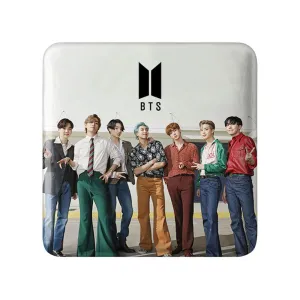 مگنت مربعی گروه بی تی اس BTS
