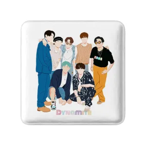 مگنت مربعی گروه بی تی اس BTS