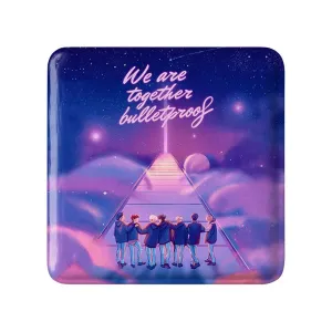 مگنت مربعی گروه بی تی اس BTS