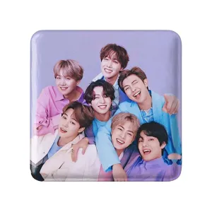 مگنت مربعی گروه بی تی اس BTS