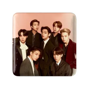مگنت مربعی گروه بی تی اس BTS
