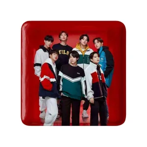 مگنت مربعی گروه بی تی اس BTS