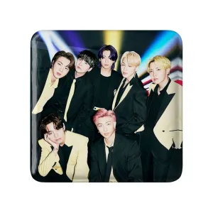 مگنت مربعی گروه بی تی اس BTS