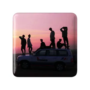 مگنت مربعی گروه بی تی اس BTS