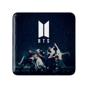 مگنت مربعی گروه بی تی اس BTS