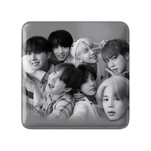 مگنت مربعی گروه بی تی اس BTS